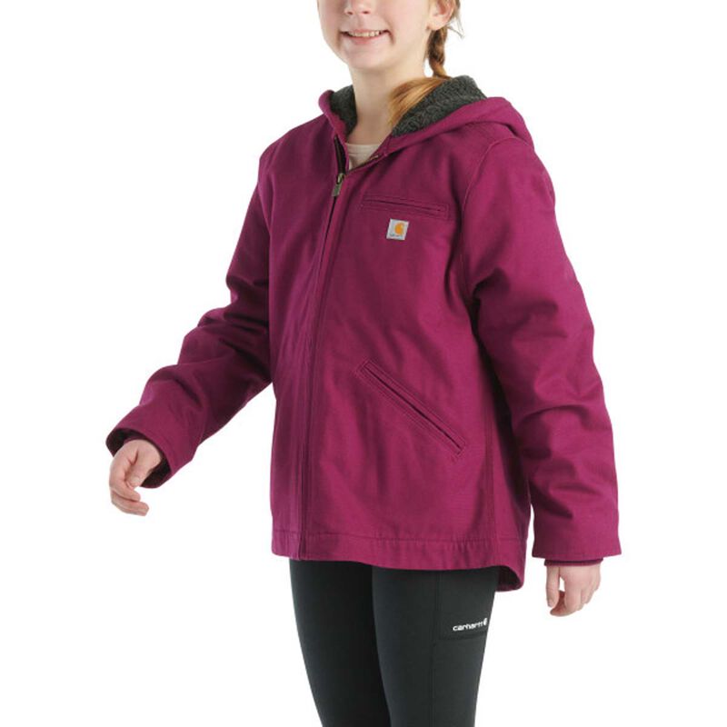 Carhartt Girl's Sherpa Lined Jacket image number 1