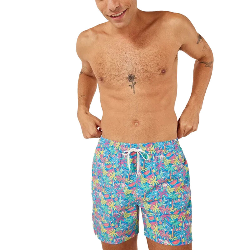 Chubbies Men's Tropical Bunches 5.5" Lined Classic Swim Trunk image number 0