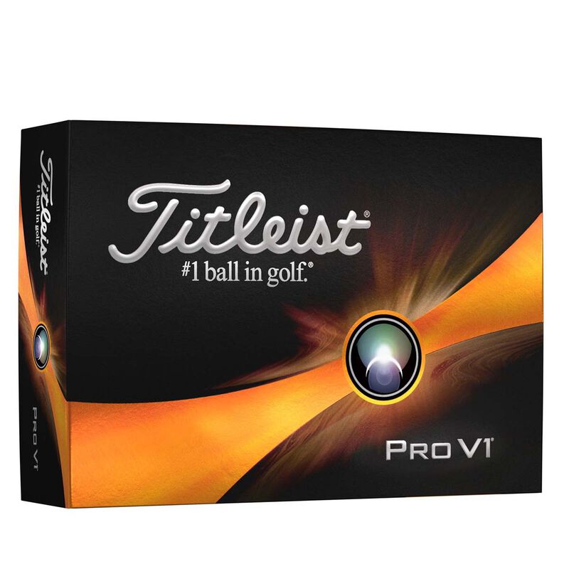 Titleist 2023 Pro V1 White Golf Balls image number 0