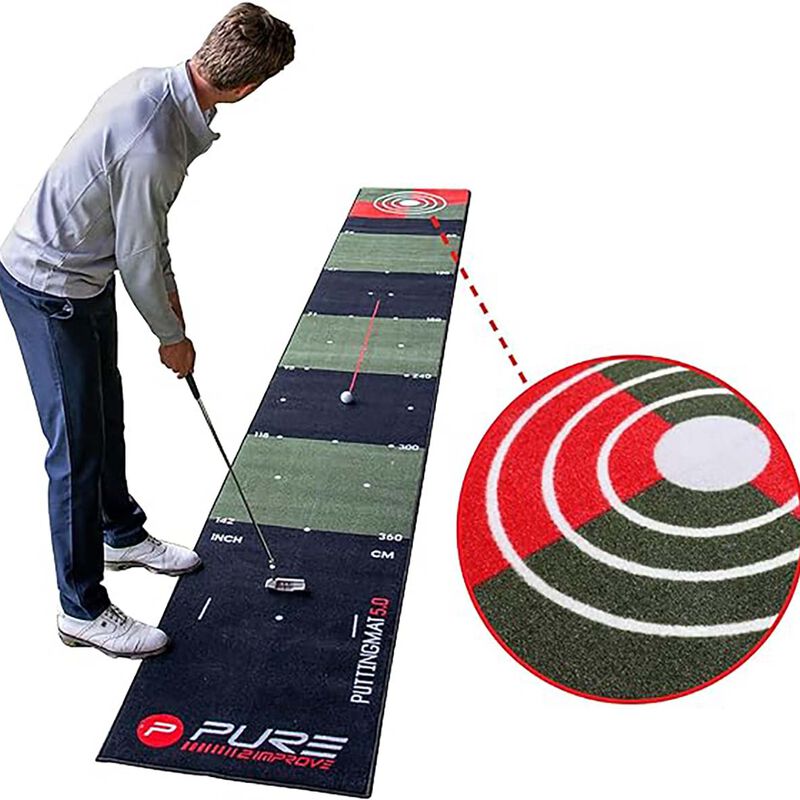 Pure2improve 5.0 Golf Putting Mat image number 0