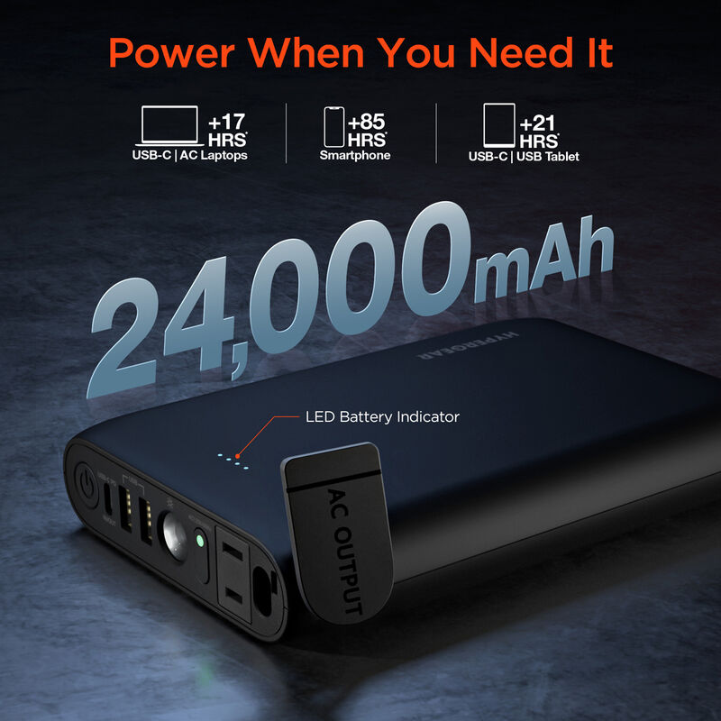 Hypergear 24000mAh PowerBank with AC Outlet image number 2