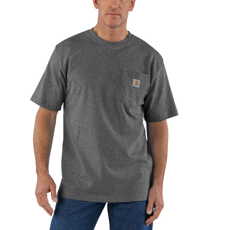 Carhartt Loose Fit Heavyweight Short-Sleeve Pocket T-Shirt image number 0