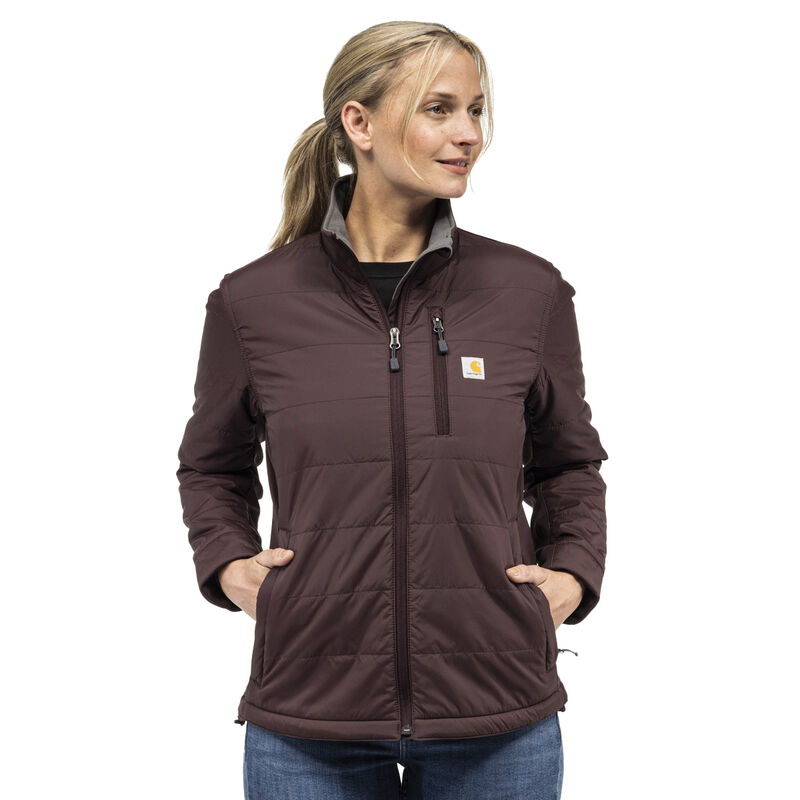 Carhartt Women's Rain Defender® Relaxed Fit Lightweight Insulated Jacket image number 0