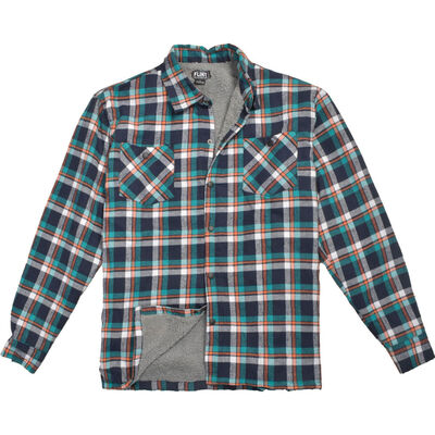 Flint Workwear Men's Flannel Sherpa Jacket
