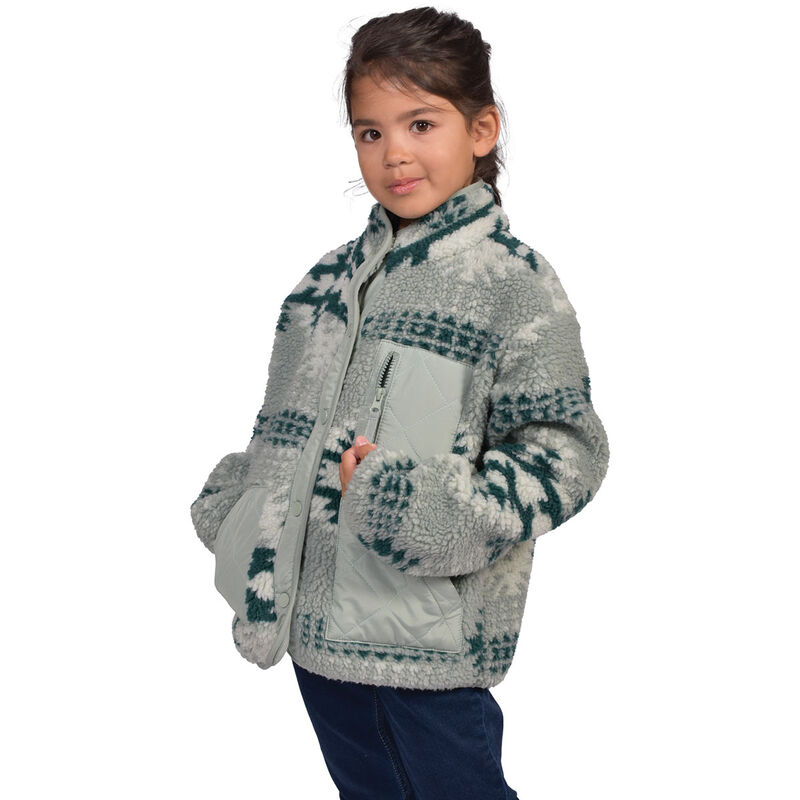 Canyon Creek Girl's Fleece Shacket image number 2