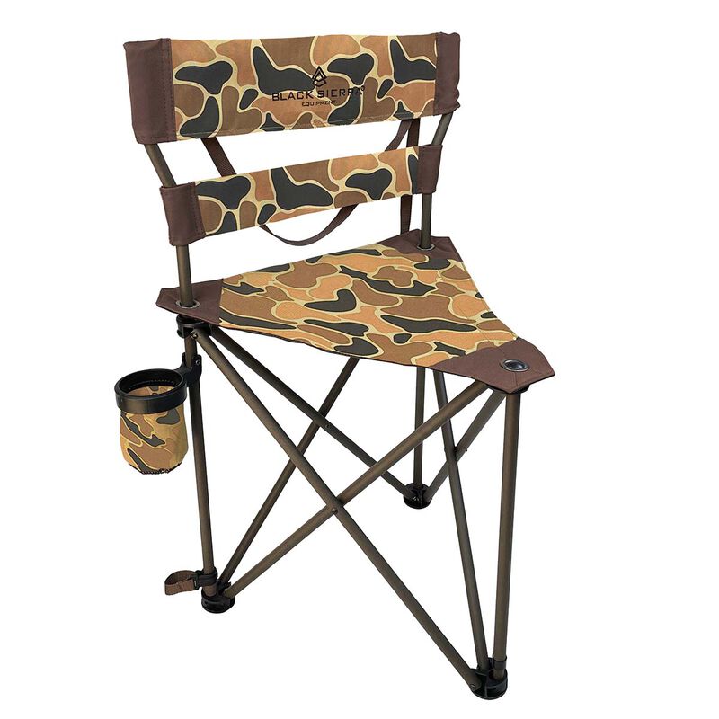 Black Sierra Heavy Duty Tri Hunt Stool image number 0