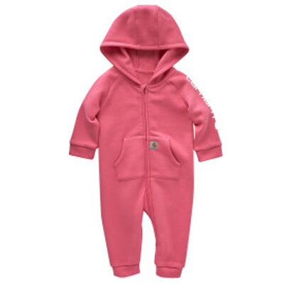 Carhartt Girl's Infant Logo Sleeve Coverall