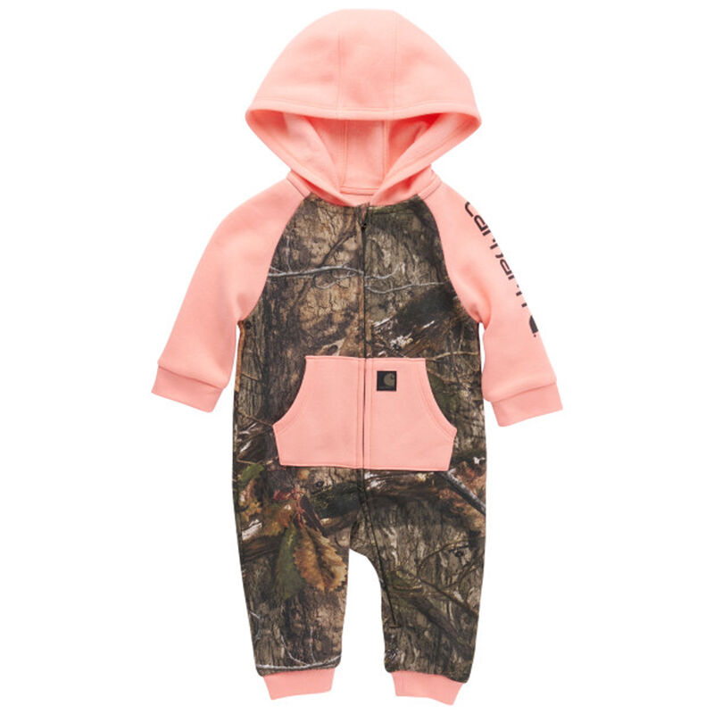 Carhartt Girl's Infant Logo Sleeve Coverall image number 0