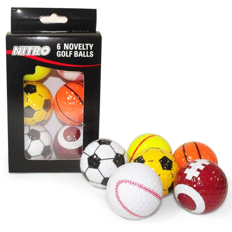 RBRSLALA Funny Golf Balls Golf Balls for Men Golf Balls 6 Pack Colored Golf  Balls Cool Golf Balls Golf Gifts for Kids Novelty Golf Balls Cheap Golf  Balls Trick Golf Balls