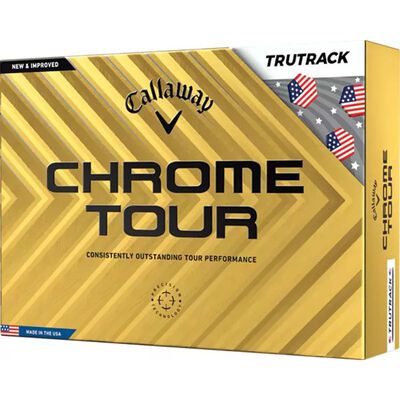 Callaway Golf Chrome Tour USA TruTrack Golf Balls