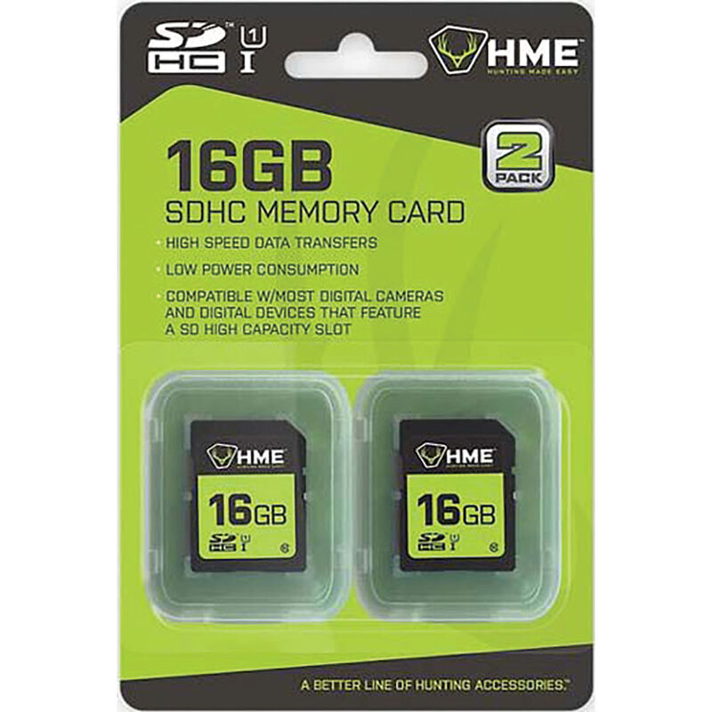 Hme 16GB SD Card 2PK image number 1