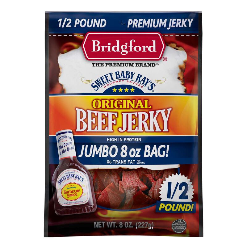 Bridgford 8oz Original Beef Jerky image number 0