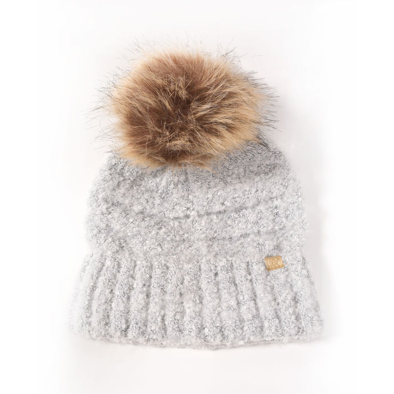 David & Young Women's Marled Pom Beanie image number 1