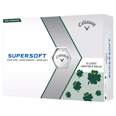 Callaway Golf 2024 Supersoft Lucky Golf Balls 12Pk