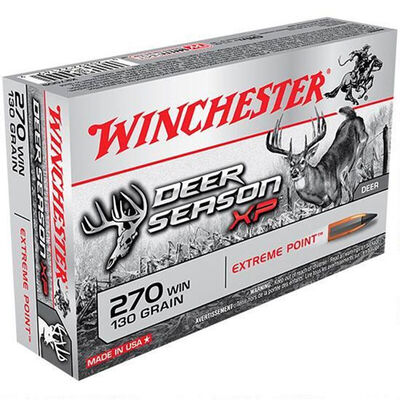 Winchester Deer Season XP .270 130 Grain Win Ammunition