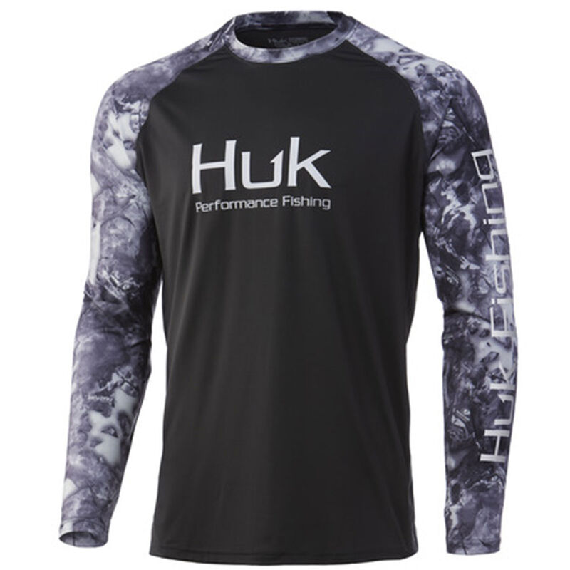 Huk Men's Long Sleeve Raglan T-Shirt image number 0