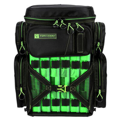 Been wanting a backpack for bank fishing and for some of my shorter length  bass tournaments, and luckily Dunhams had this on sale for $60. Fits all of  the plastics, terminal tackle