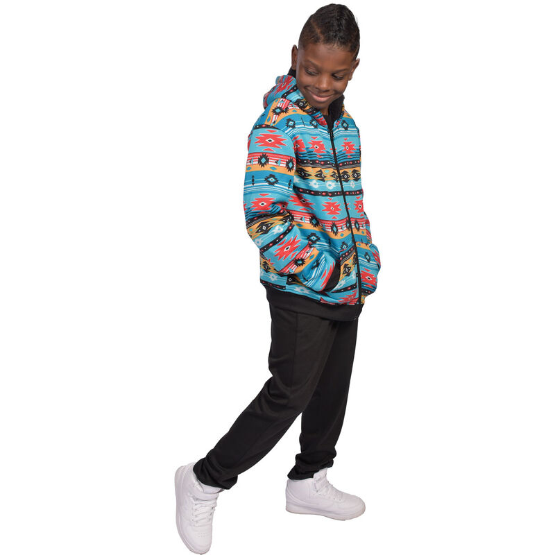 Canyon Creek Boy's Sherpa Lined Full Zip Hoodie image number 0