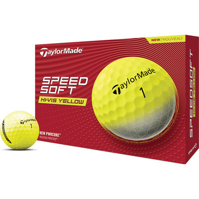 Taylormade Speed Soft Yellow Golf Balls