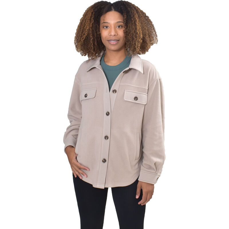 Love Tree Women's Button Up Shacket image number 1