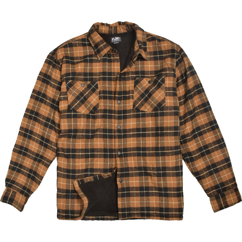 Flint Workwear Men's Flannel Sherpa Jacket image number 0