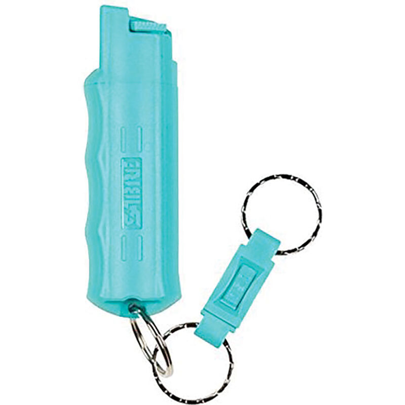 SABRE Pepper Spray with Quick Release Key Ring and Water Practice