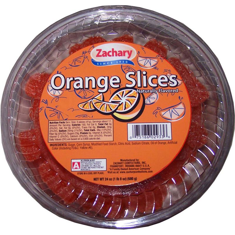 Zachary Confect Orange Slices 24oz image number 0