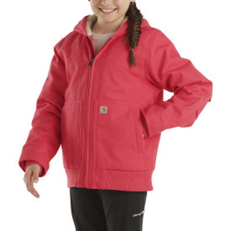 Carhartt Youth Girl's Sherpa Lined Jacket image number 1
