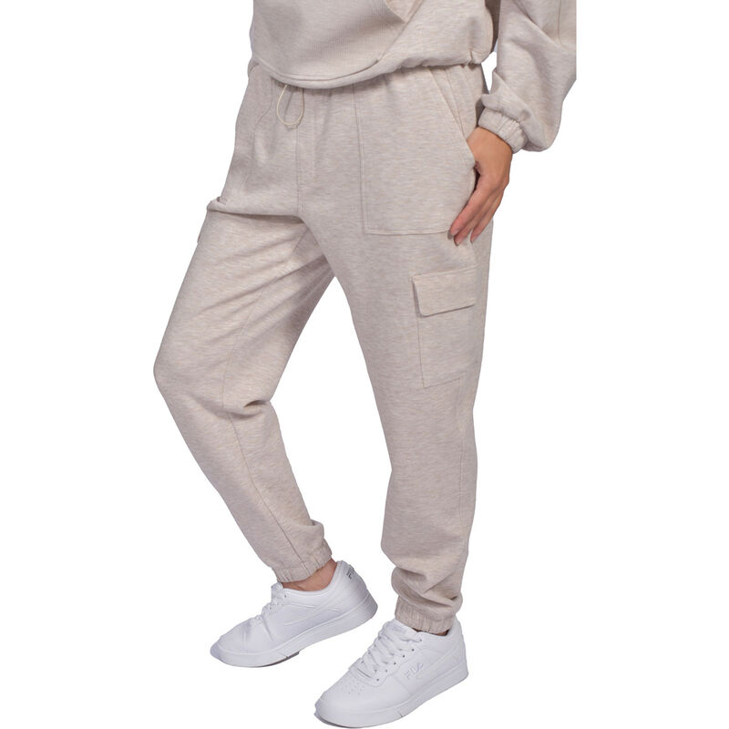 Yogalicious Women's Cargo Heather Jogger image number 3