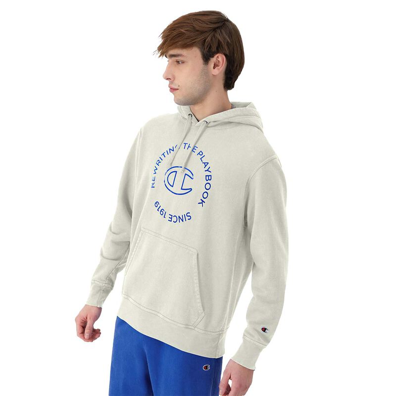 Champion Mineral Dye Graphic Hoodie Men's Athletic Appareal image number 2