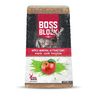 Boss Buck Block Apple Mineral Attractant, 4lb.