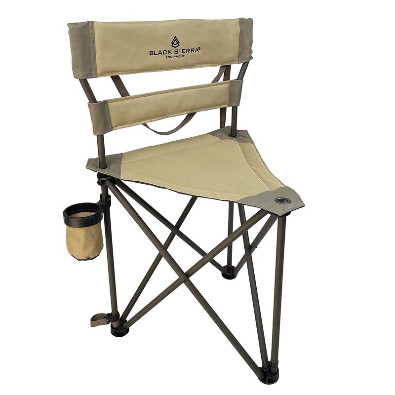 Black Sierra Heavy Duty Tri Hunt Stool image number 0