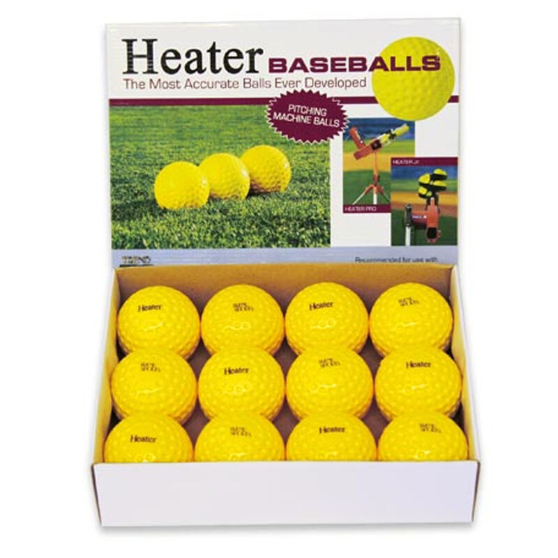 Heater Sports 12pk Heater Pitching Machine Baseballs image number 0