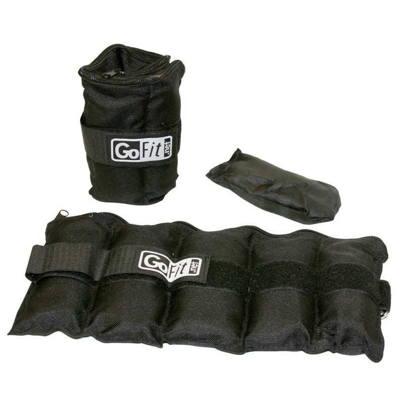 Go Fit 5lb Adjustable Ankle Weights - 2.5lbs each image number 0