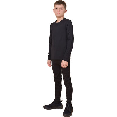 Dunnes Stores  Grey-marl Boys Thermal Leggings Pack Of 2 (2-14 Years)