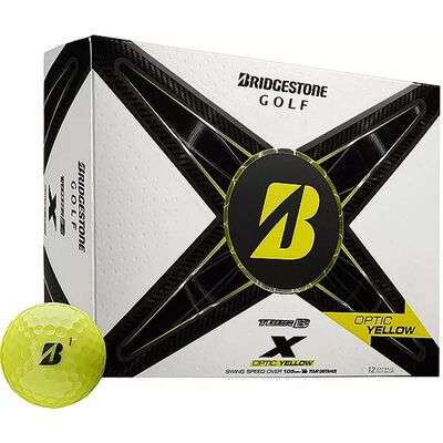 Bridgestone 2024 Tour B X Yellow Golf Balls 12 Pack