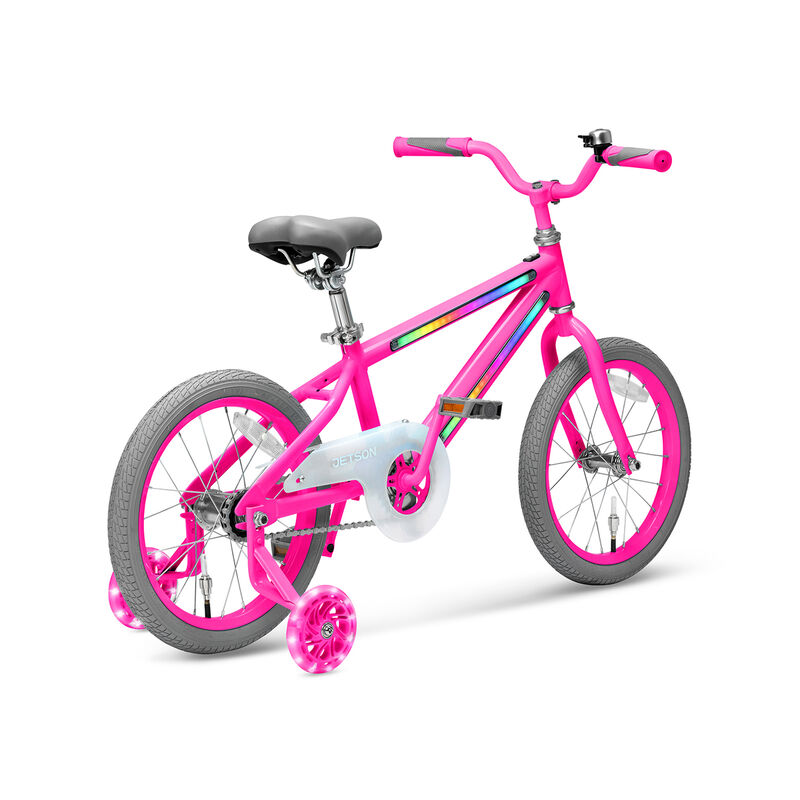 Jetson JLR M Light Up Bike 16in, Pink image number 3