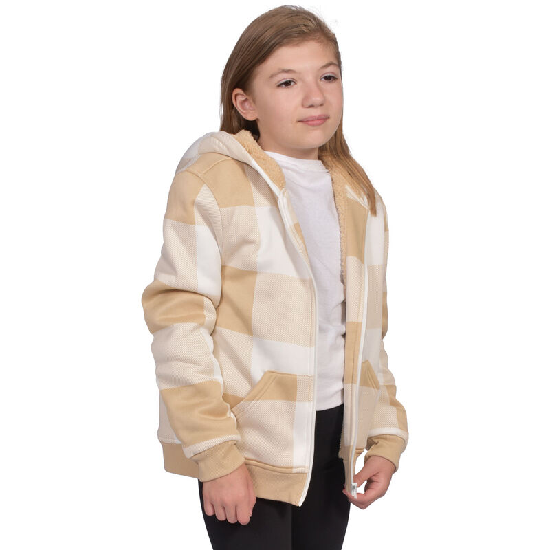 Canyon Creek Girl's Sherpa Lined Hoodie image number 1