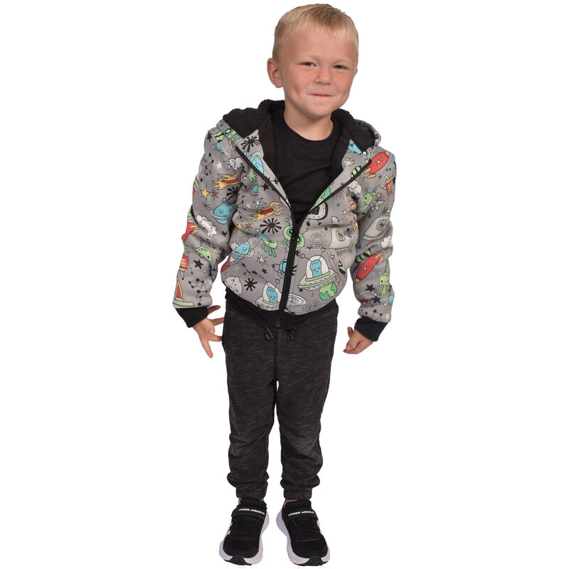 Canyon Creek Boy's Sherpa Lined Full Zip Hoodie image number 0