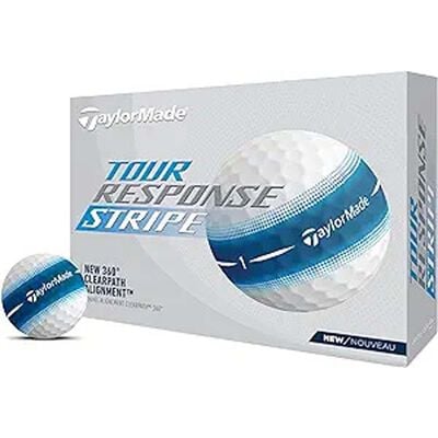 Taylormade Tour Response Blue STripe Golf Balls