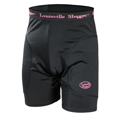 Louisville Slugger Men's Slugger Compression Shorts, White