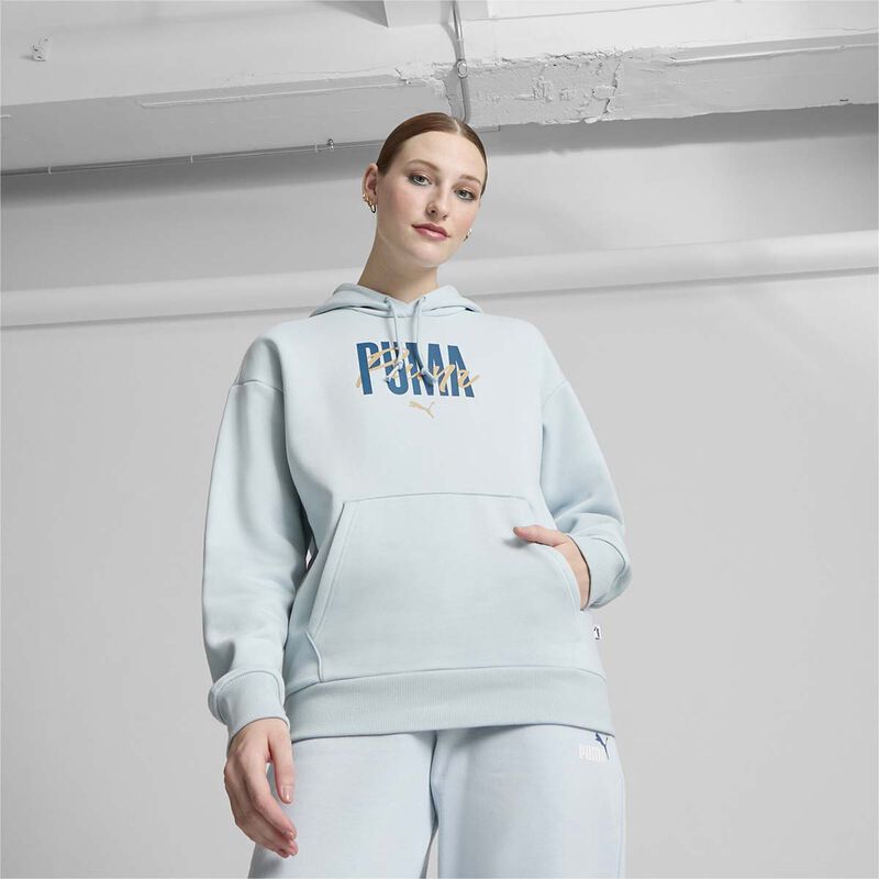 Puma Women's Live In Overlap Hoodie image number 2