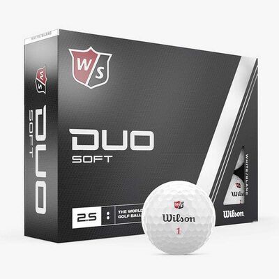 Wilson Duo Soft White Golf Balls 12 Pack