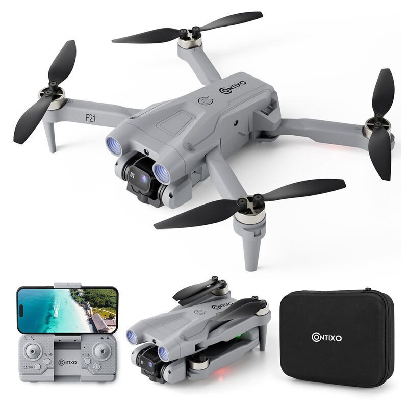 Contixo F21 Elite Sky Foldable Quadcopter RC Drone with 1080P HD Camera image number 0
