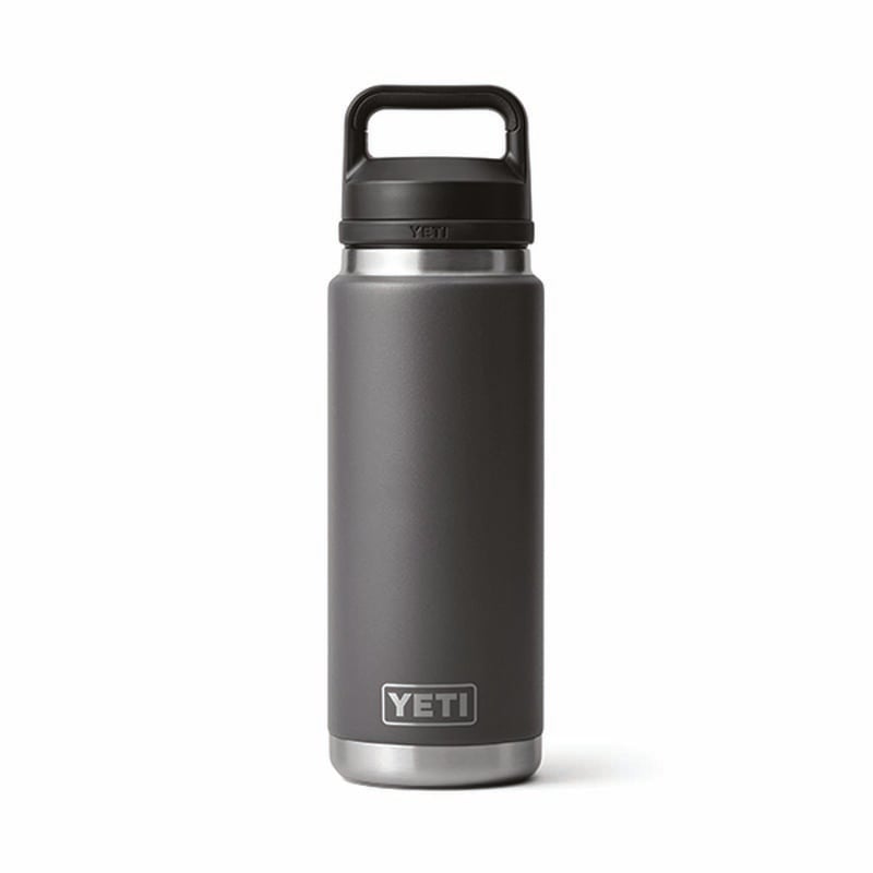  YETI Rambler 26 oz Bottle, Vacuum Insulated, Stainless Steel  with TripleHaul Cap, Black : Everything Else