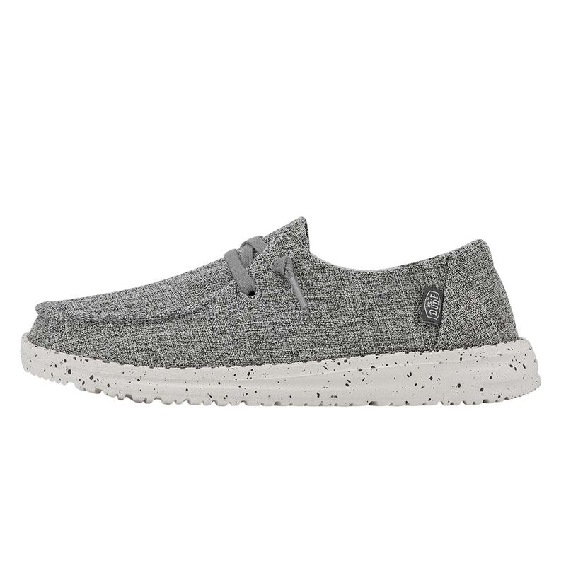 HeyDude Women's Wendy Blend Linen Iron Shoes image number 0