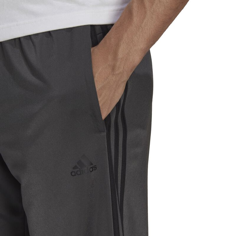 adidas Men's Primegreen Essentials Warm-Up Open Hem 3-Stripes Track Pants image number 4