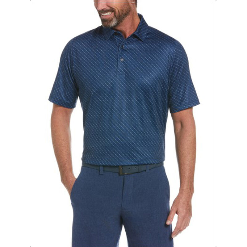 Callaway Golf Men's Pro Spin Chevron Jacquard Golf Polo image number 0