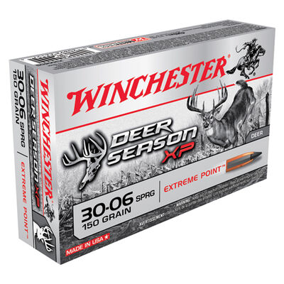 Winchester .30-06 Deer Season XP PT 150 Grain Springfield Ammunition