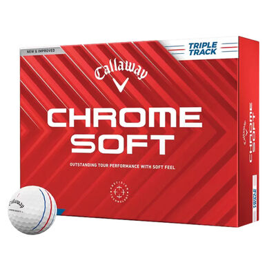 Callaway Golf 2024 White Triple Track Golf Balls 12 Pack